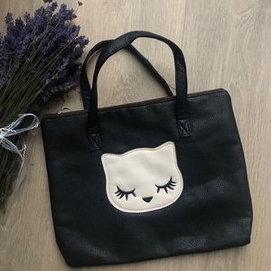 Black Kitty Purse